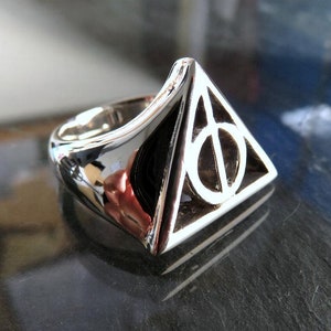 Heavy Solid Sterling Silver Ring Magic Folklore Witchcraft Pagan Sobriety