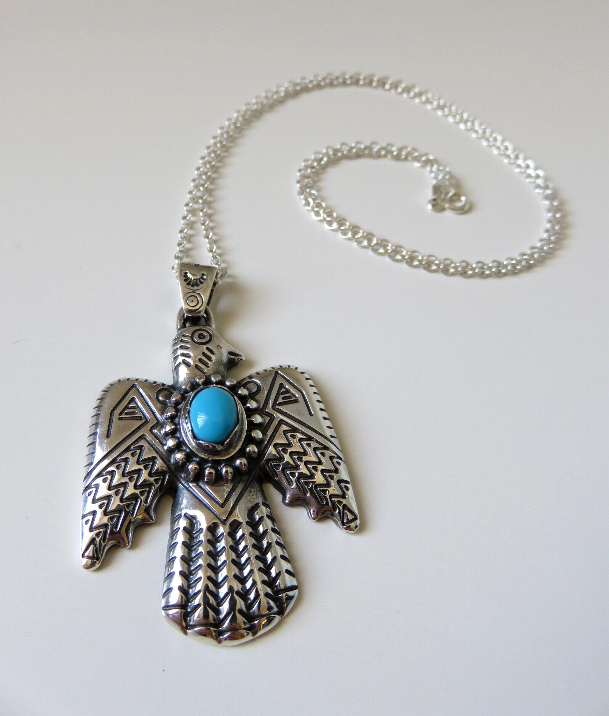 Navajo Thunderbird Turquoise 