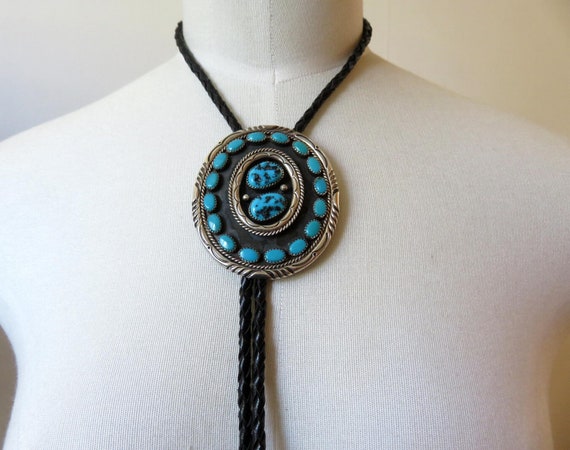 Alvin Boy Vintage Native American Navajo Royston Turquoise Sterling Silver Bracelet Signed Alvin Boy Vintage Native American Navajo Royston Turquoise Sterling Silver Bracelet Signed
