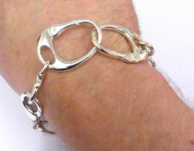 Solid Sterling Silver Keith Richards Heavy Handcuff Bracelet - Etsy