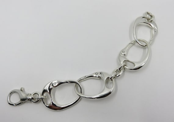 ハンドカフ　ブレスレット　シルバー製　本体のみ　キース　リチャーズ ハンドカフブレスレットシルバー製本体のみキースリチャーズ