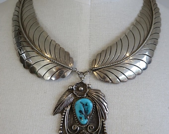 ヴィンテージ ナバホ スターリングシルバー ターコイズ コーラル