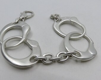 ソリッドスターリングシルバー製、キース・リチャーズ ヘビー