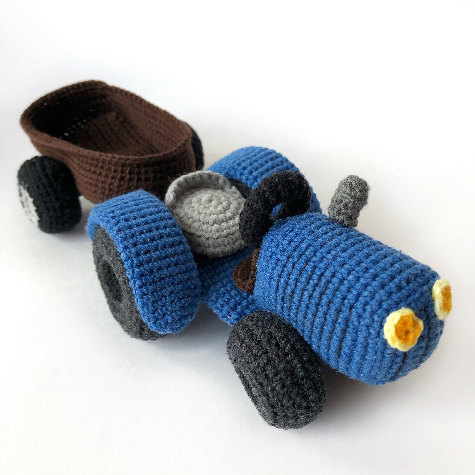 TRACTOR Crochet Pattern Amigurumi Toy Pattern Crochet Farm Etsy