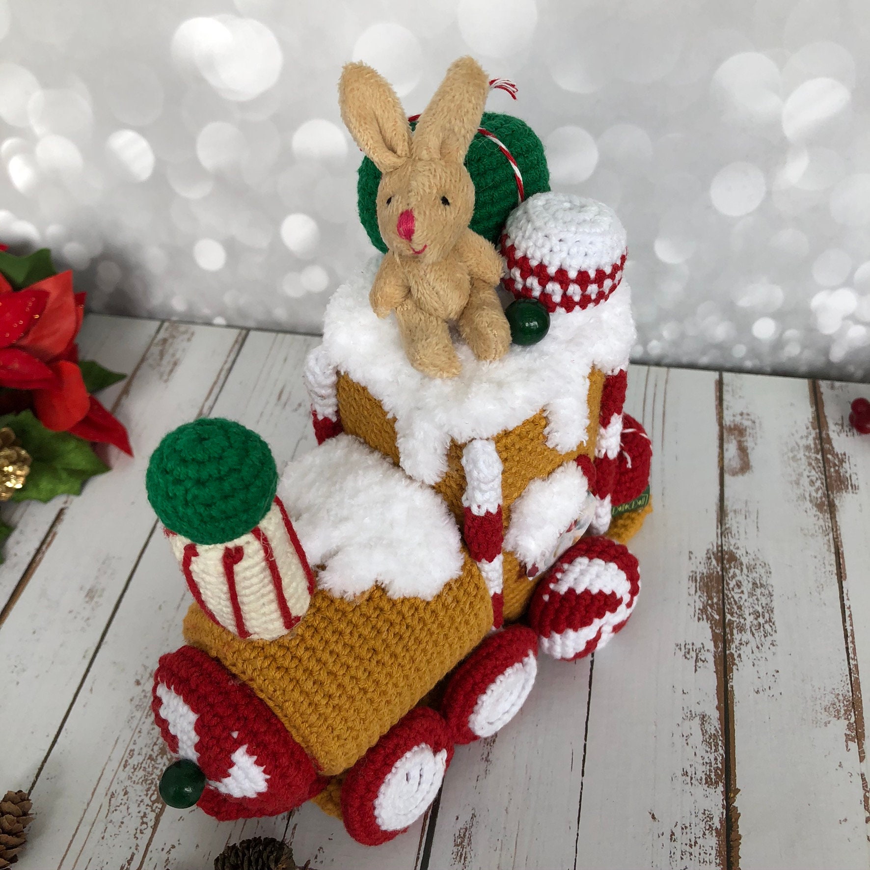 Train Crochet Pattern Christmas Crochet Pattern Christmas Etsy