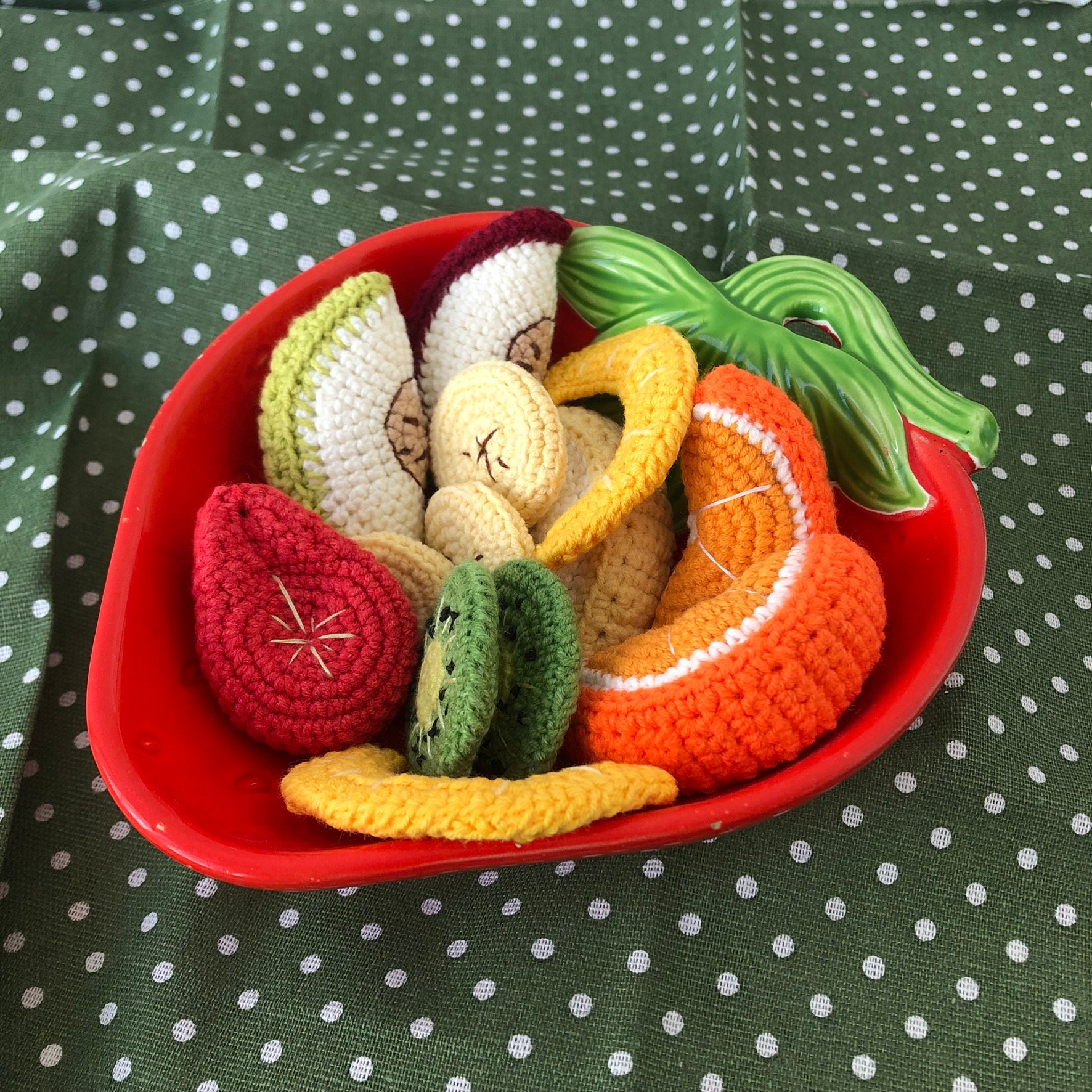 Crochet Fruits Pattern Amigurumi Crochet Pattern Fruits Etsy