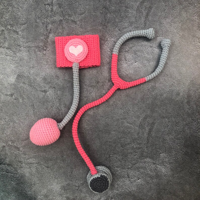Crochet Doctor Set Medical toys pattern Crochet Etsy