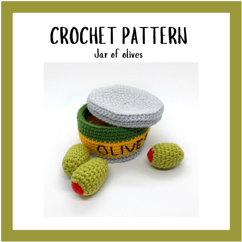 Crochet Play Food Pattern Amiguru - Fashion famous Vegetables
