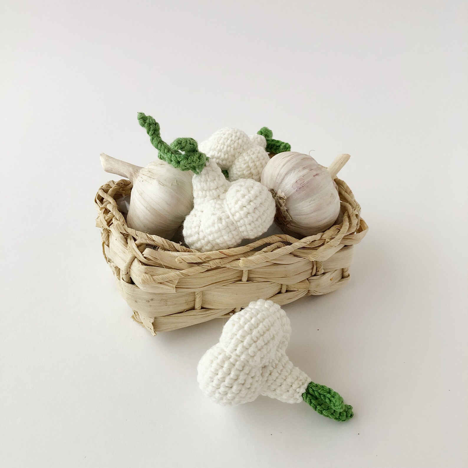 GARLIC Crochet Garlic Pattern Crochet Vegetables Food Etsy