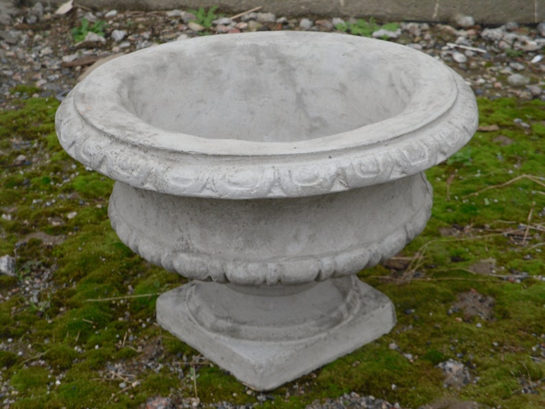 Small Roman Concrete Planter