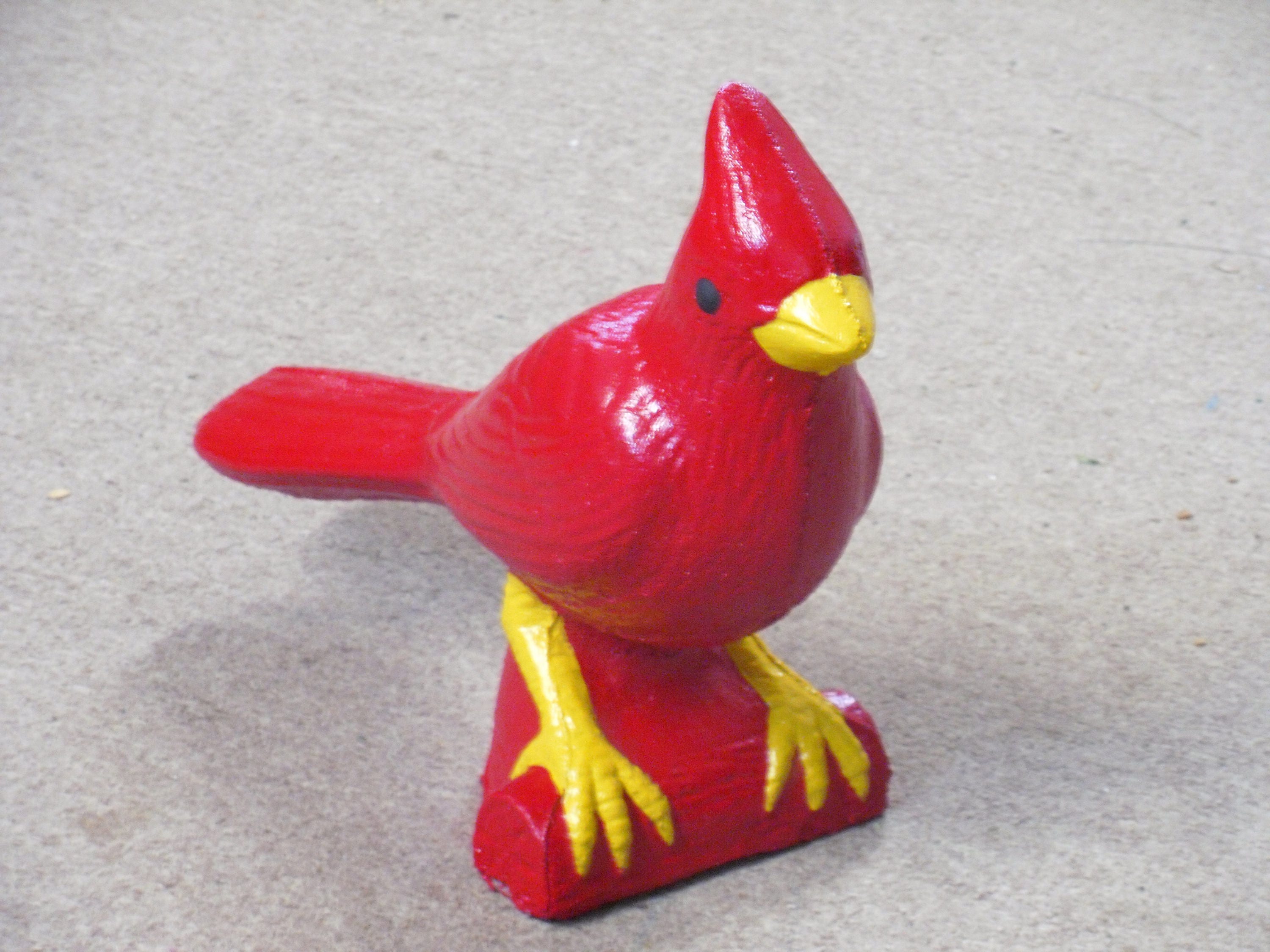 garden cardinal statue