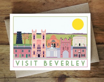Beverley Greetings Card