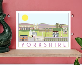 Yorkshire Travel Poster