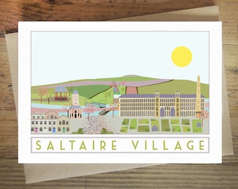 Saltaire Greetings Card
