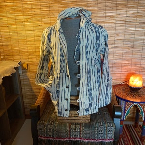 woven cotton hoody XXL