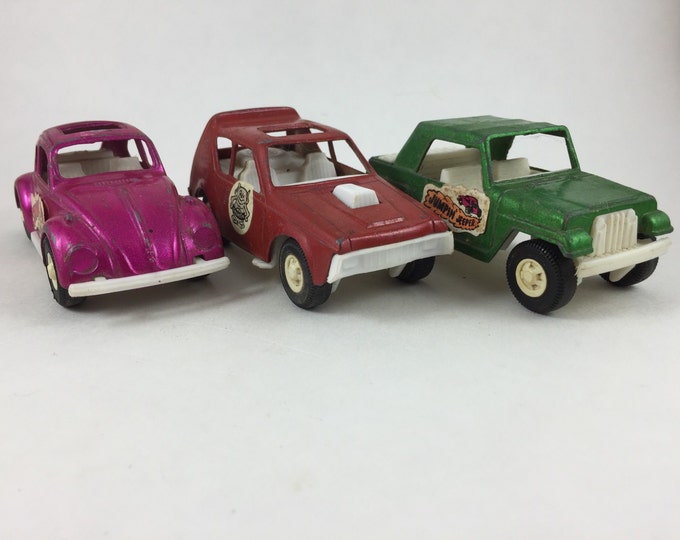 Tootsie Toy Cars 3pc Set Etsy