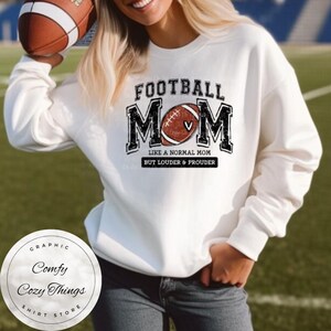 Football Mom Shirt: Loud & Proud Graphic Tee