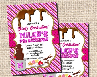Fondue Invitation Etsy