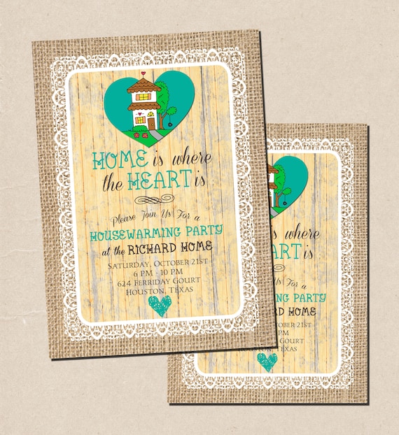 Invito Della Festa Di Inaugurazione Della Casa Housewarming Etsy