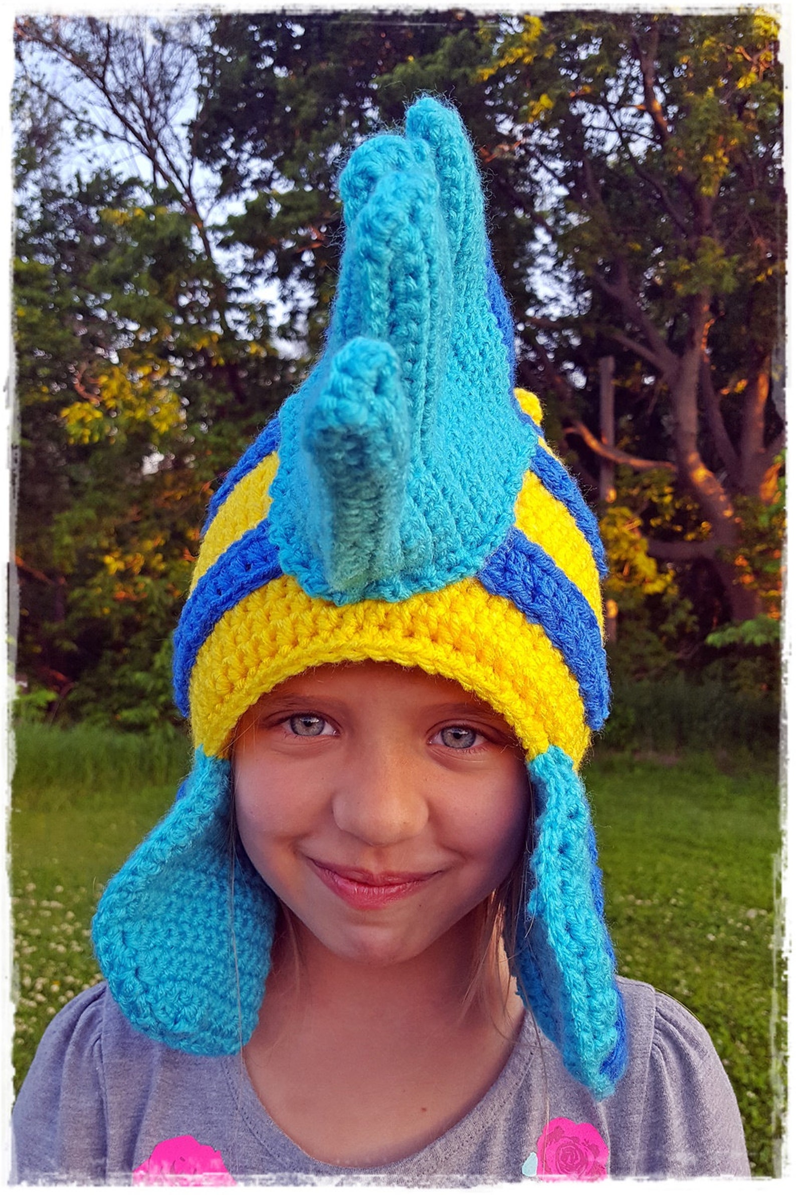 Flounder Hat Pattern Etsy