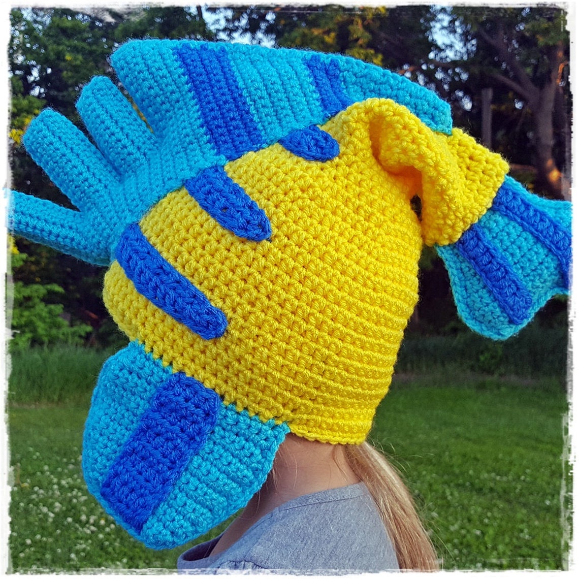 Flounder Hat Pattern Etsy