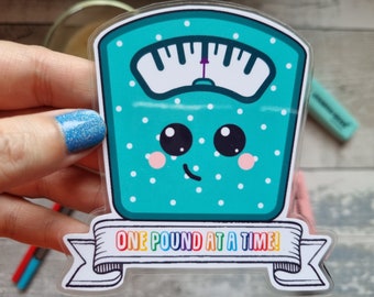 Báscula magnética kawaii: un regalo para bajar de peso