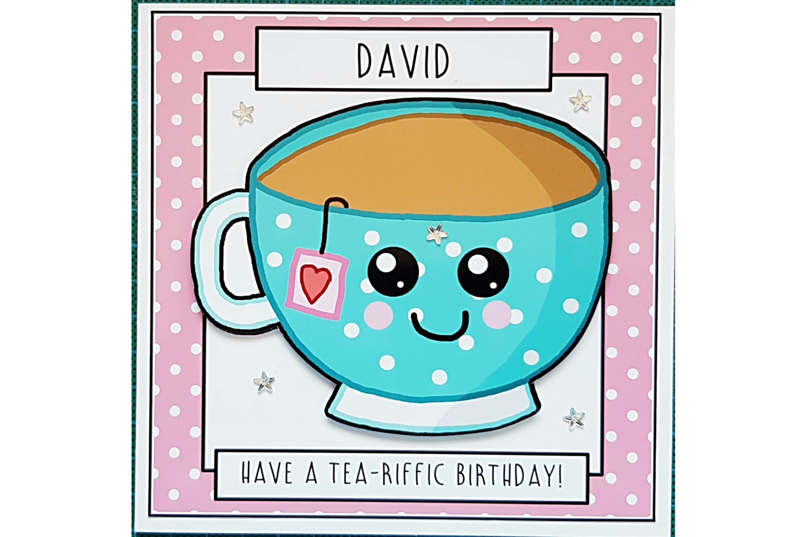 Tea Birthday Card Funny Card Birthday Greetings Tea Lover Etsy