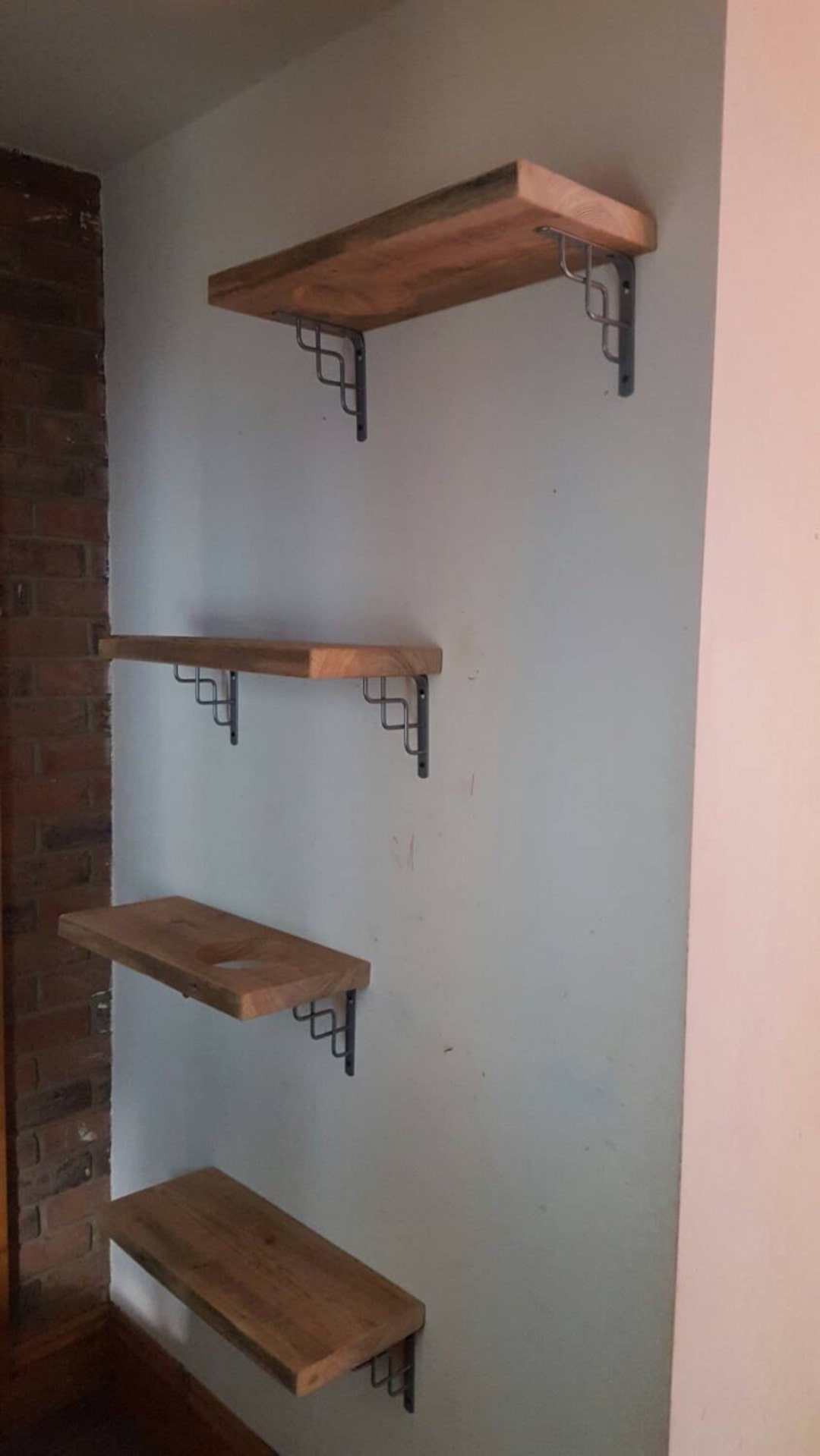 Quirky Unique Reclaimed Wood Cat Shelves Etsy UK