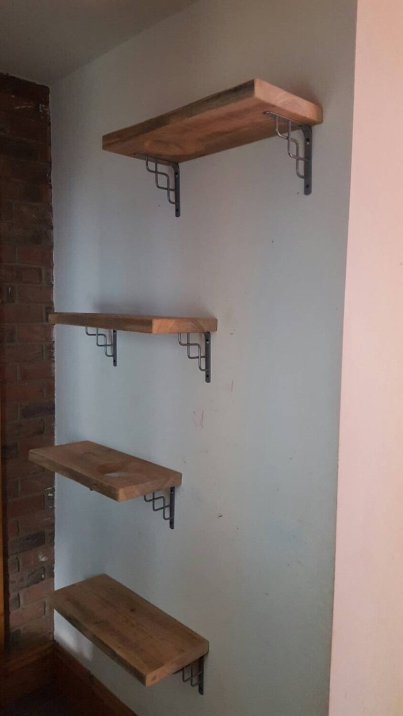 Quirky Unique Reclaimed Wood Cat Shelves Etsy UK