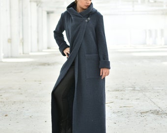 Gilet Femme Sans Manches Long Hiver - Maille épaisse, Léger Et Chaud - Style Chic Cardigan Doudoune - Noir, Soie, Capuche