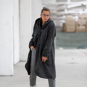 Long warm cardigan coat hotsell