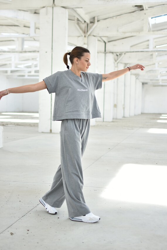 T-shirt Oversize Per Allenamento Da Donna Taglie Forti Top - Foto 7