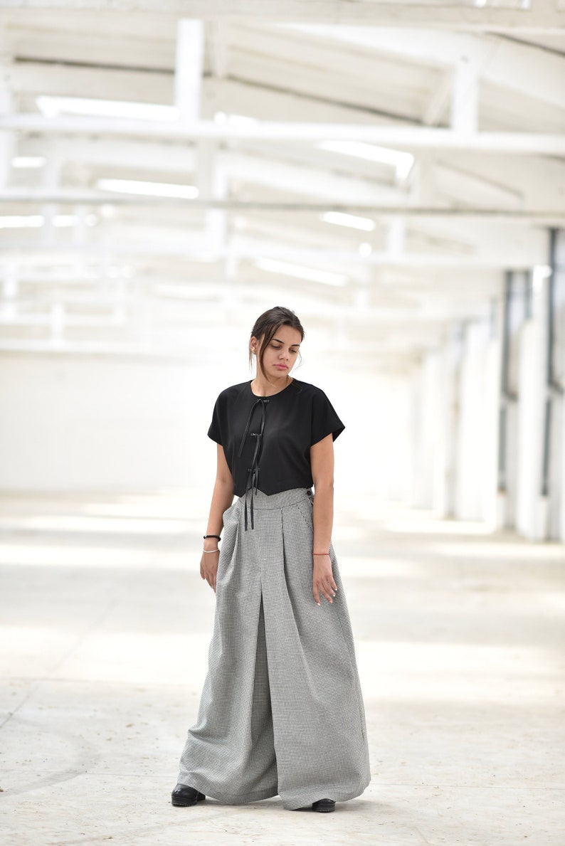 Harem Pants Pants For Women Linen Pants Wide Leg Pants Wool Pants Long Maxi Pants Drop Crotch Pants Baggy Pants Urban Clothing