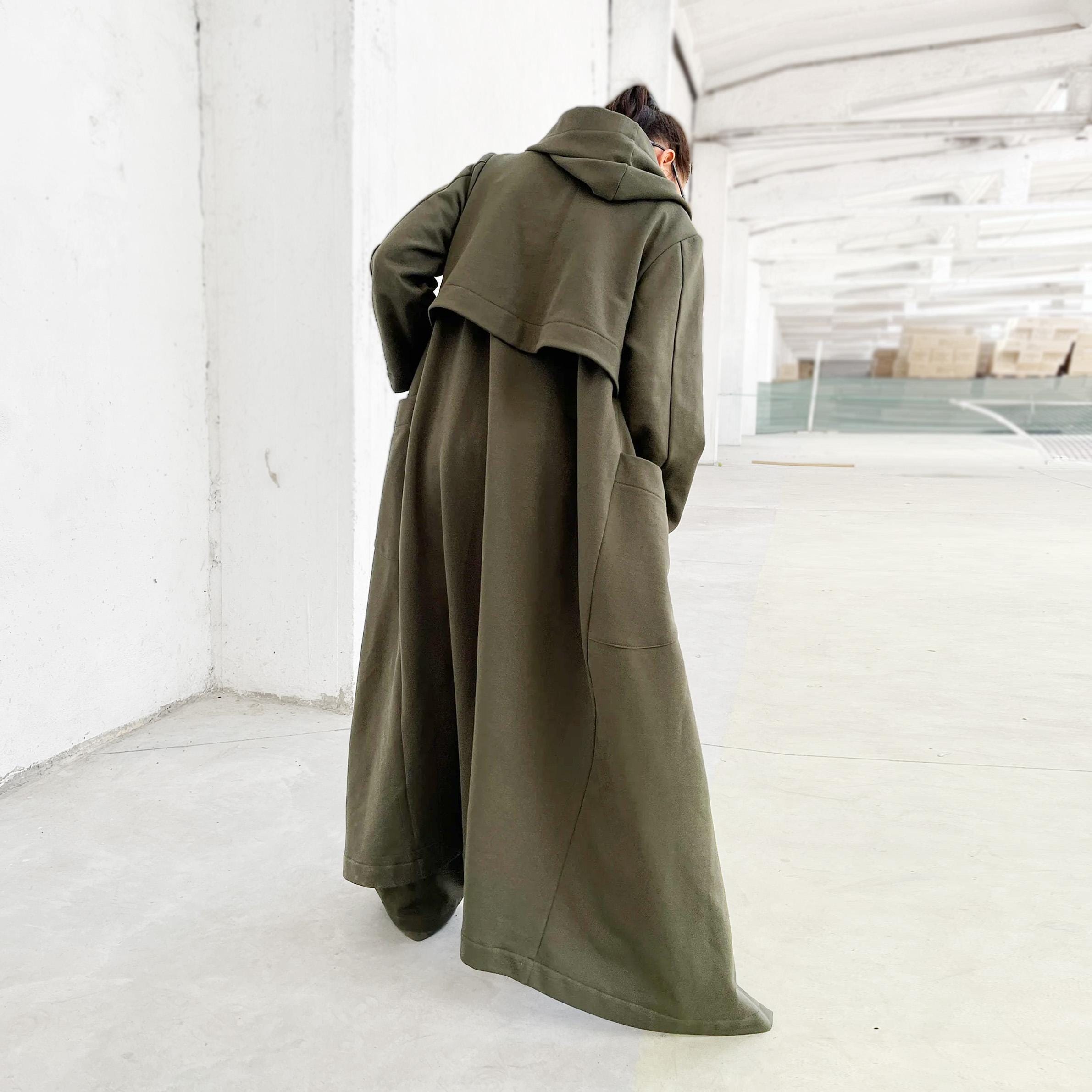 Extra Long Maxi Trench Coat - Etsy