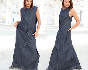 【Zimmermann】ILLUSTRATION DENIM MAXI DRESS デニム マキシ New Arrivals | New Designer Dresses & Women's Clothes