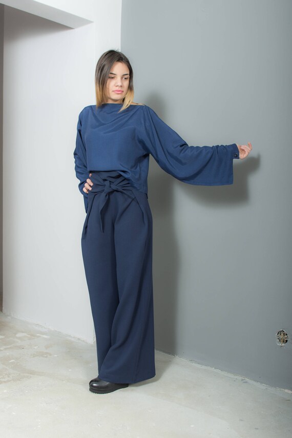 wide leg pants cocktail party