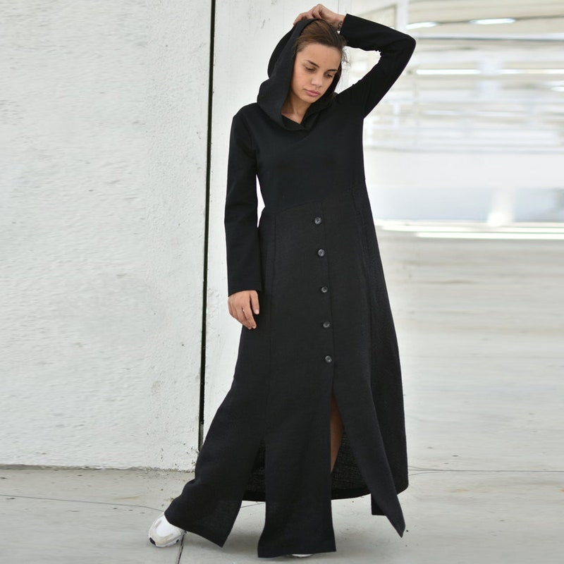 hooded sweatshirt dress