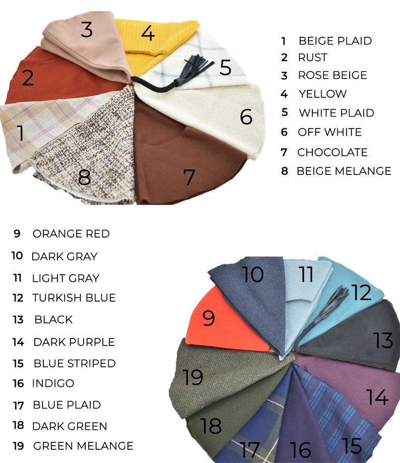 Beret Hat Black Hat Tassel Hat Women Hat Wool Hat Winter Etsy