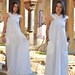 Linen Dress, White Linen Dress, White Maxi Dress, Linen Clothing, Plus Size Linen Dress, Long Linen Dress, White Summer Dress, Wedding Dress 