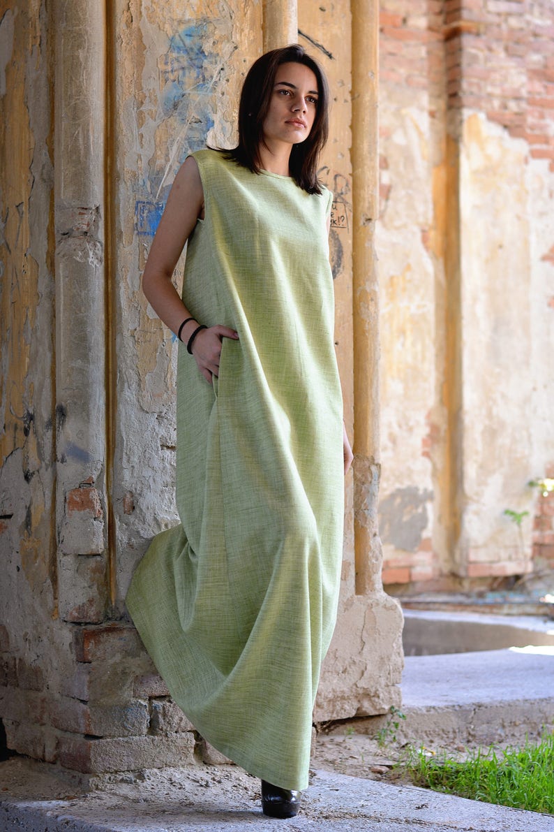 linen summer dresses plus size