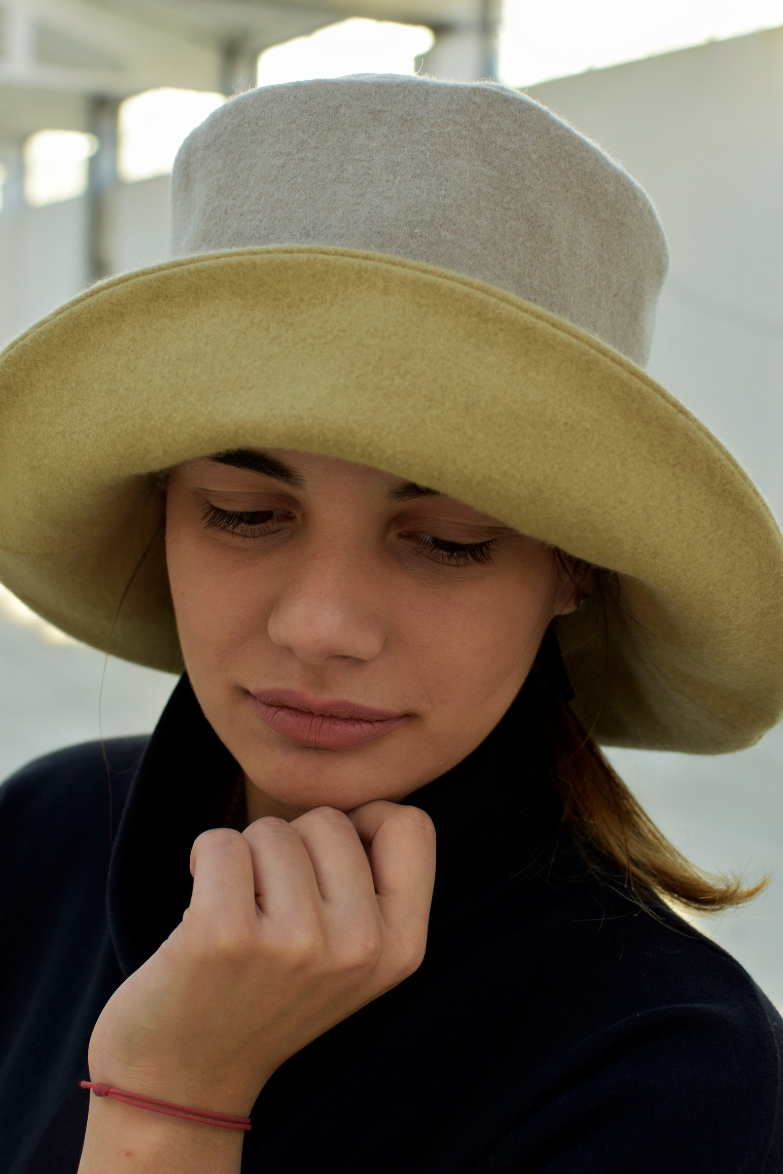 Floral Hat Wool Hat Womens Hat Gatsby Hat Wedding Hat Etsy