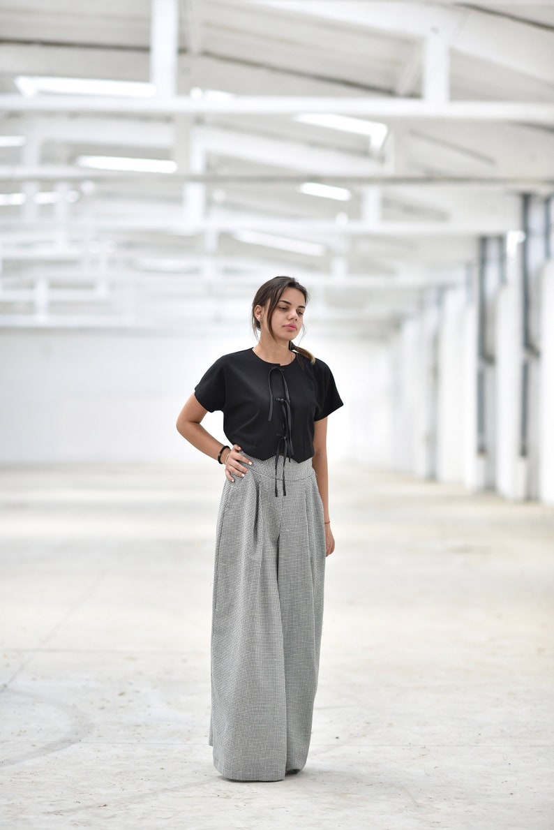 Harem Pants Pants For Women Linen Pants Wide Leg Pants Wool Pants Long Maxi Pants Drop Crotch Pants Baggy Pants Urban Clothing
