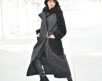 【関税・送料込】Avant-garde big hooded long jacket - 391 関税・送料込】Avant-garde big hooded long jacket - 391 Avant