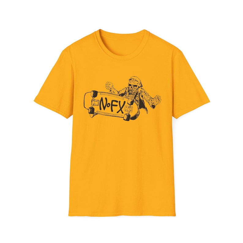 NOFX-shirt - NOFX-uniseks NOFX-t-shirt softstyle jaren 90 punk vintage skateboard Nofx skater jaren 90 NOFX-flyer geïnspireerde tshirt afbeelding 4