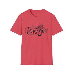 NOFX-shirt - NOFX-uniseks NOFX-t-shirt softstyle jaren 90 punk vintage skateboard Nofx skater jaren 90 NOFX-flyer geïnspireerde tshirt afbeelding 10
