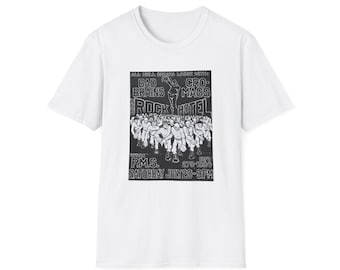 Bad Brains shirt - Unisex Softstyle  Bad Brains t-shirt old school punk 80s Cro Mags shirt Cro-mags flyer inspired tshirt
