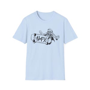 NOFX-shirt - NOFX-uniseks NOFX-t-shirt softstyle jaren 90 punk vintage skateboard Nofx skater jaren 90 NOFX-flyer geïnspireerde tshirt afbeelding 7