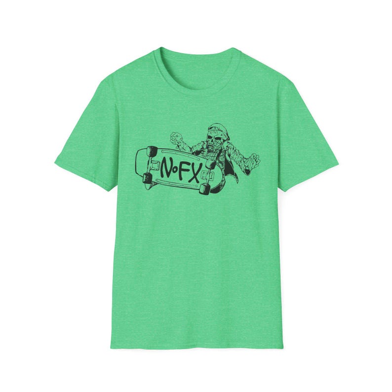 NOFX-shirt - NOFX-uniseks NOFX-t-shirt softstyle jaren 90 punk vintage skateboard Nofx skater jaren 90 NOFX-flyer geïnspireerde tshirt afbeelding 6