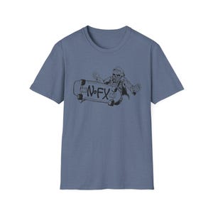 NOFX-shirt - NOFX-uniseks NOFX-t-shirt softstyle jaren 90 punk vintage skateboard Nofx skater jaren 90 NOFX-flyer geïnspireerde tshirt afbeelding 9