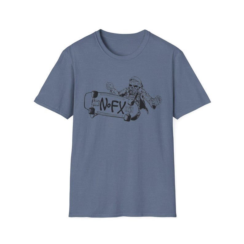 NOFX-shirt - NOFX-uniseks NOFX-t-shirt softstyle jaren 90 punk vintage skateboard Nofx skater jaren 90 NOFX-flyer geïnspireerde tshirt afbeelding 9
